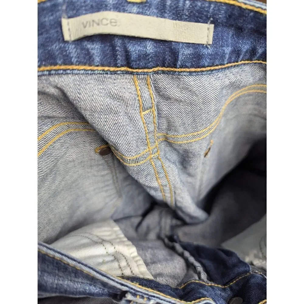 Vince women's skinny distressed jeans size 28